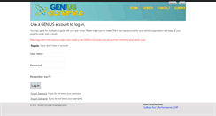 Desktop Screenshot of geniusolympiadapplication.org